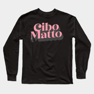 Cibo Matto // 90s Style Fan Design Long Sleeve T-Shirt